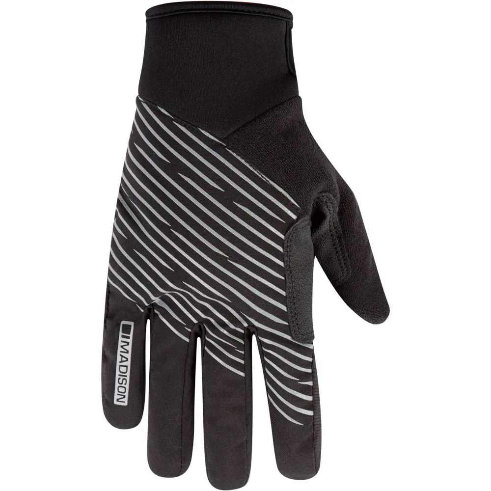 Madison Stellar Reflective Waterproof Thermal Youth Gloves Black