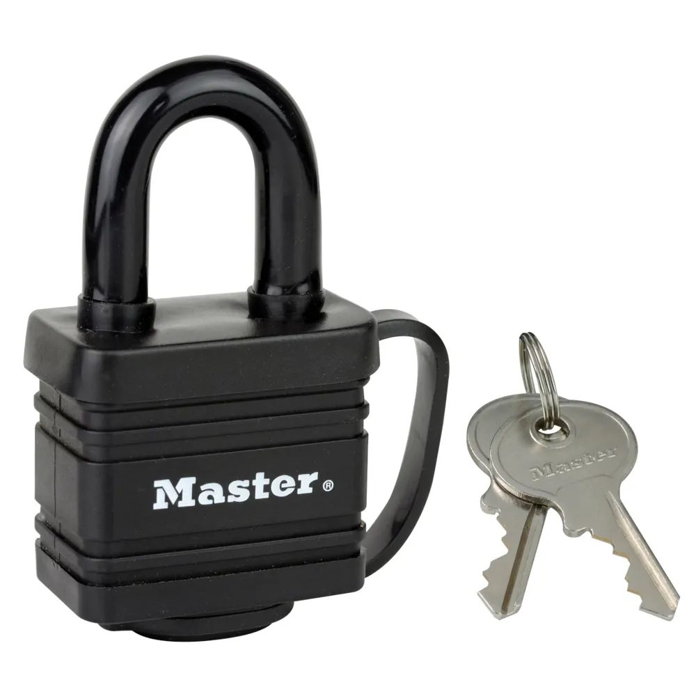 Master Lock Laminated Padlock 40mm Black