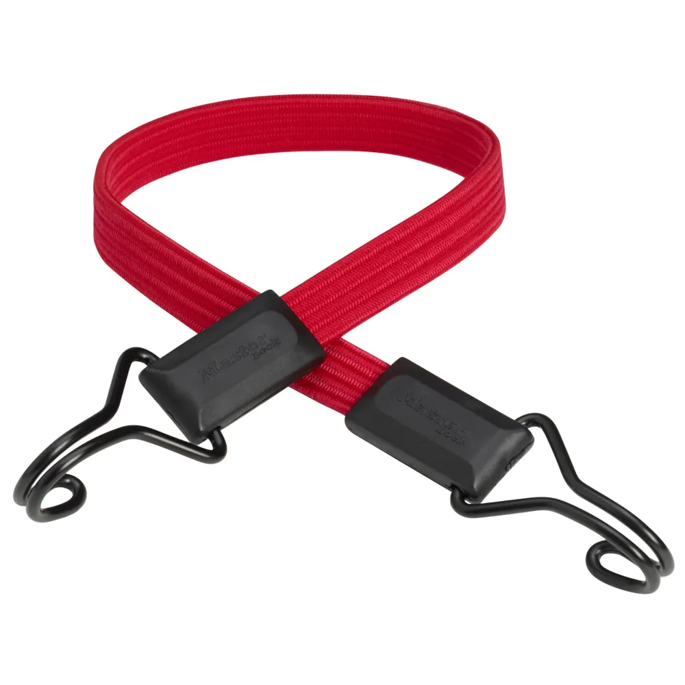 Master Lock Smooth Bungee 600 X 18mm Red