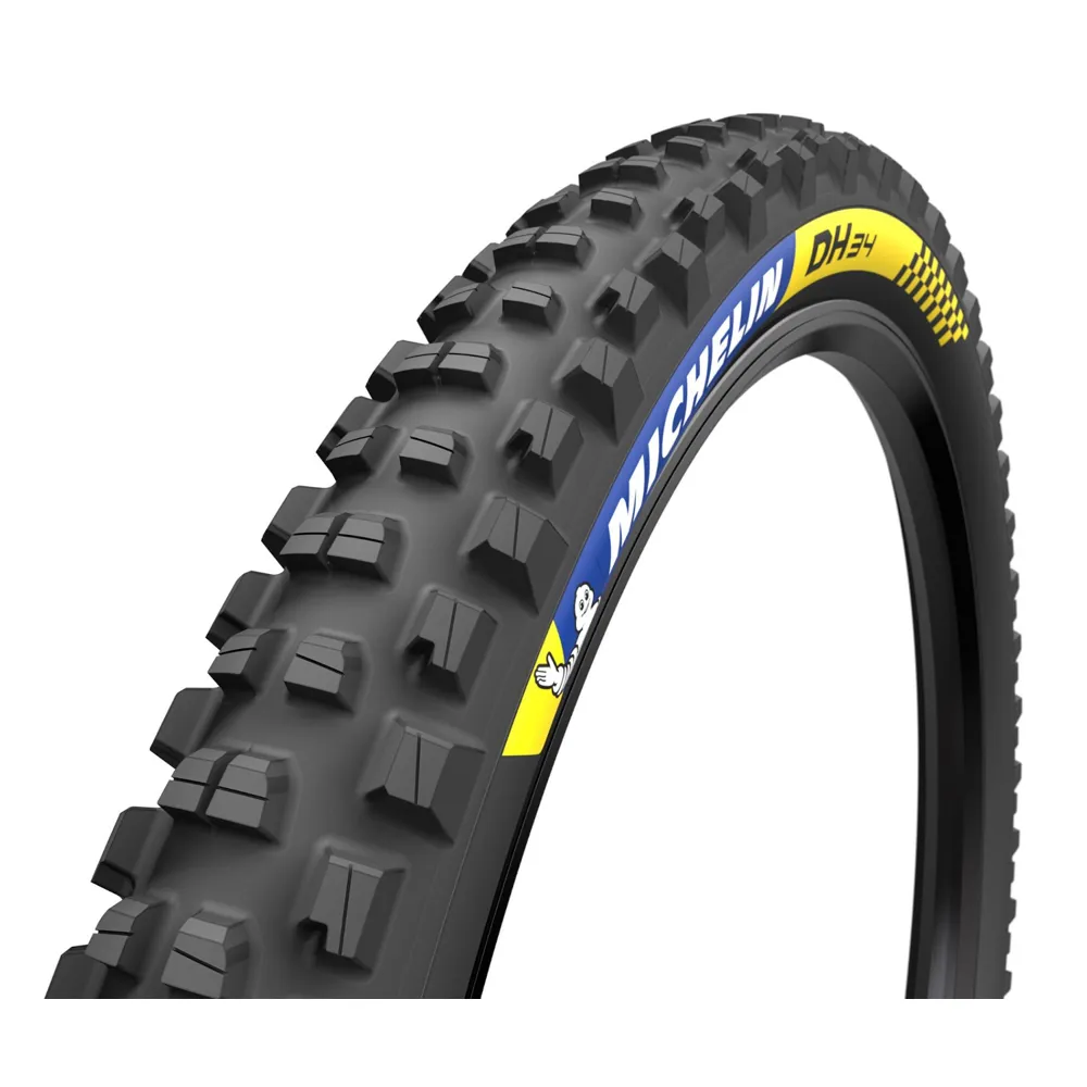 Michelin Dh 34 Tlr Tyre Black