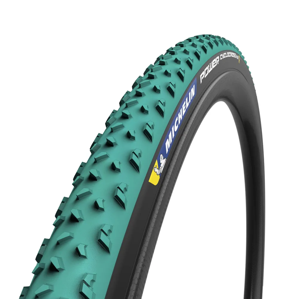 Michelin Power Cyclocross Mud Tyre 700 X 33c Green