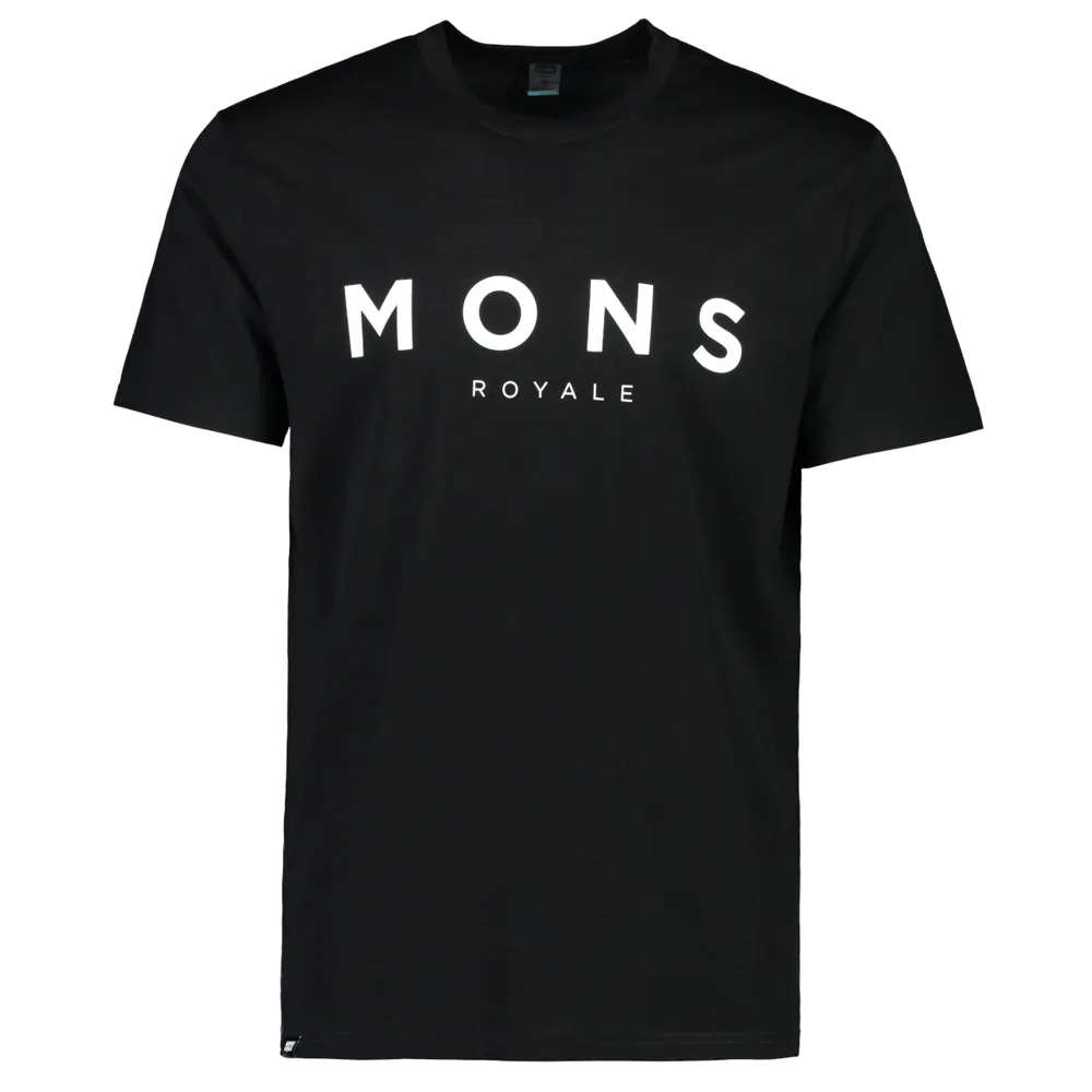 Mons Royale Icon Ss Tee Mons Black