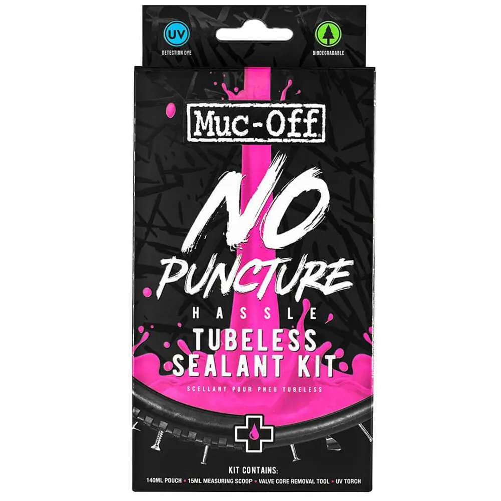 Muc-off No Puncture Hassle Tubeless Sealant Kit 140ml