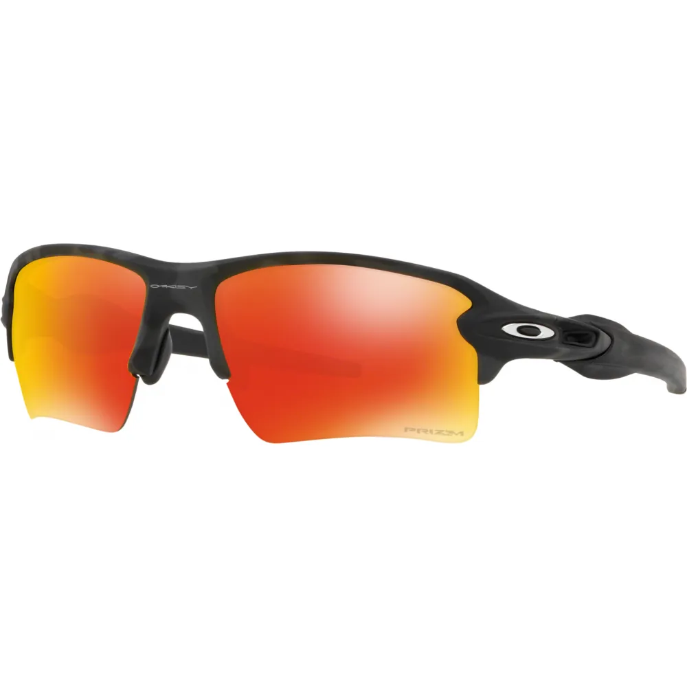 Oakley Flak 2.0 Xl Sunglasses Black Camo/prizm Ruby