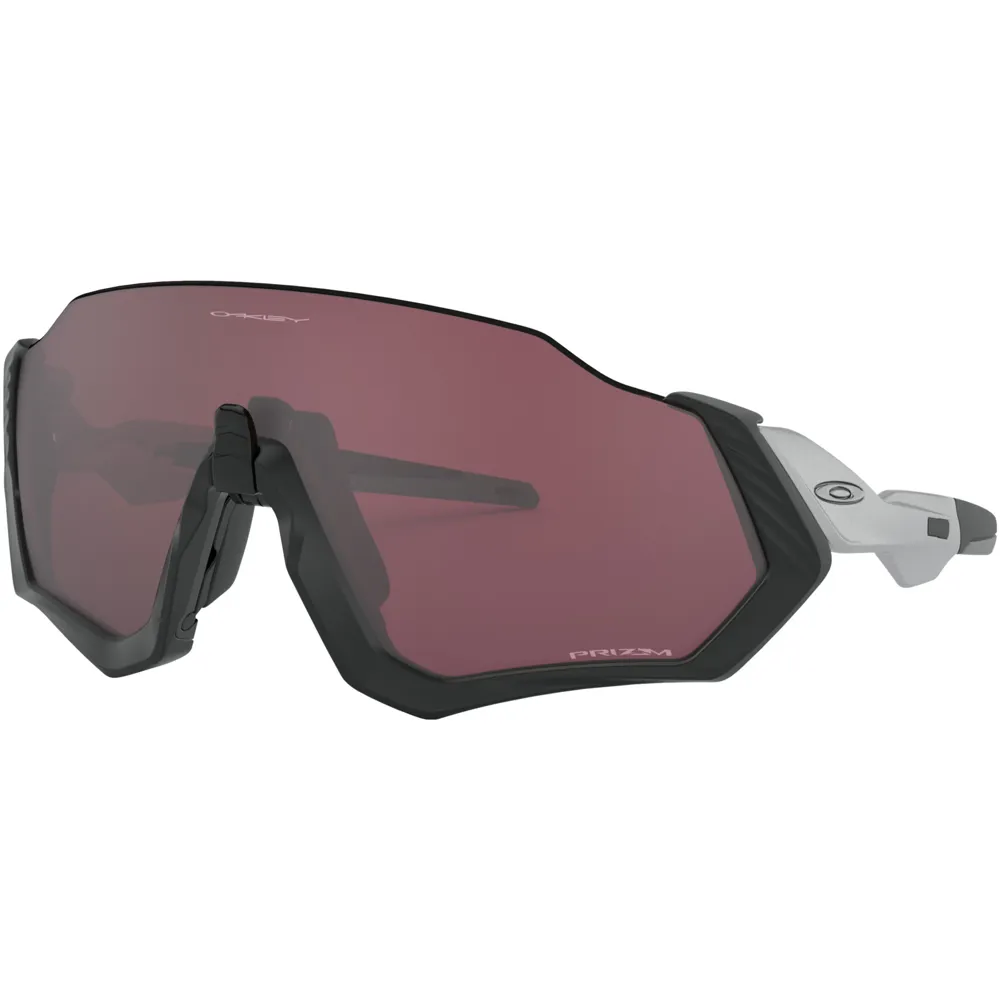 Oakley Flight Jacket Sunglasses Matte Black/prizm Road Grey