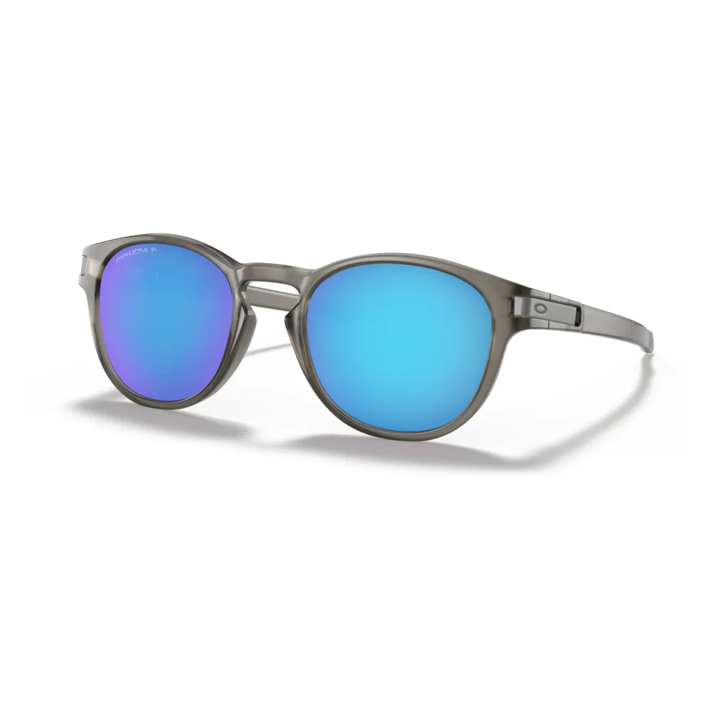 Oakley Latch Sunglasses Matt Grey Ink/prizm Sapphire Polarized