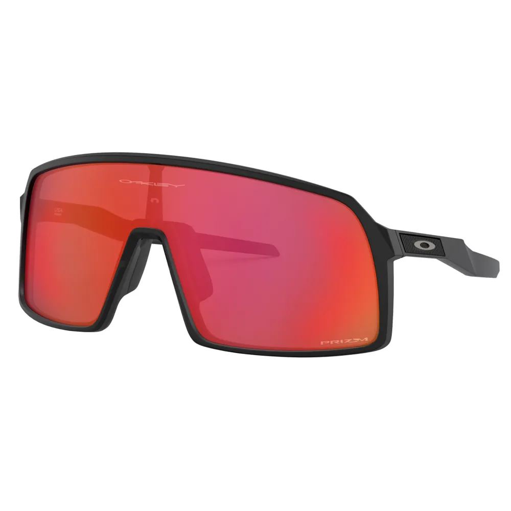 Oakley Sutro Sunglasses Matte Black/prizm Trail Torch