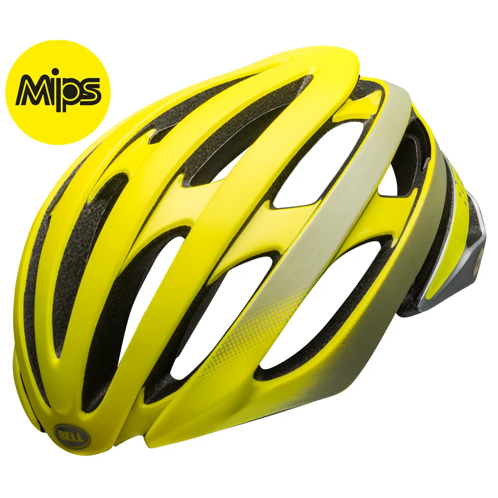 Bell Stratus Mips Road Helmet Ghost Matte/gloss Hi-viz Reflective
