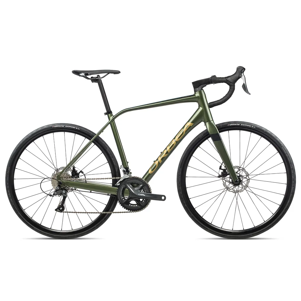 Orbea Avant H60 Disc 8-speed Road Bike 2021 Military Green/gold Gloss