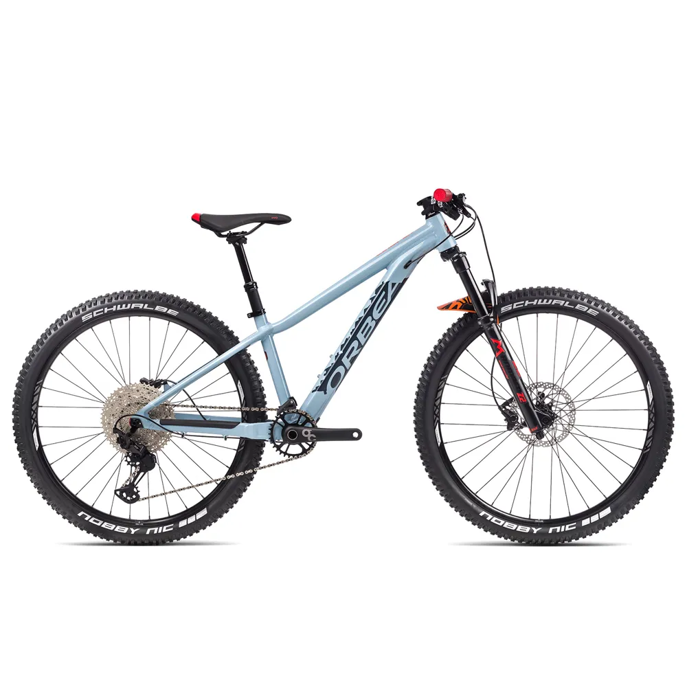 Orbea Laufey H10 27 Wheel Kids Mountain Bike 2022/23 Blue Grey/red