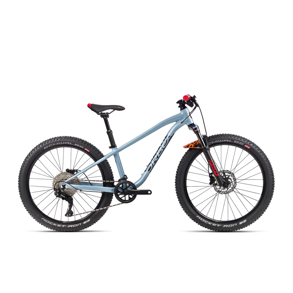 Orbea Laufey H20 24in Wheel Kids Mountain Bike 2022/23 Blue Grey/red