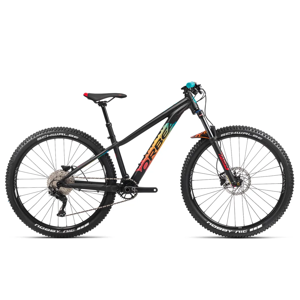 Orbea Laufey H20 27 Wheel Kids Mountain Bike 2022/23 Black/rainbow
