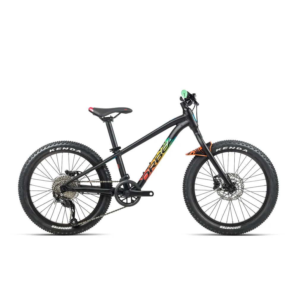 Orbea Laufey H30 20in Wheel Kids Mountain Bike 2022/23 Black/rainbow