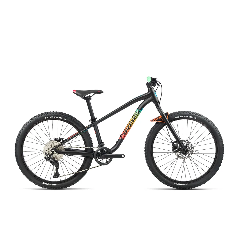 Orbea Laufey H30 24in Wheel Kids Mountain Bike 2022/23 Black/rainbow