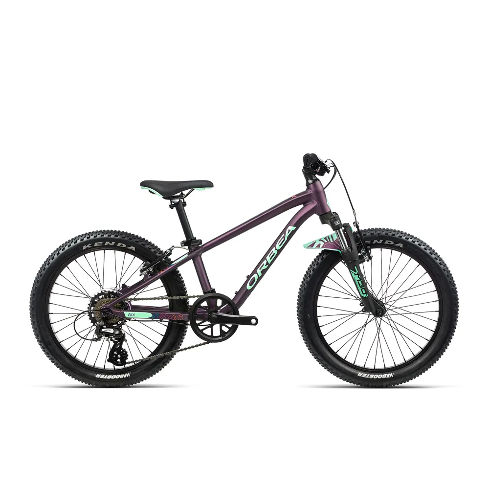 Orbea Mx20 Xc 20inch Wheel Kids Mountain Bike 2022/23 Matte Purple/mint