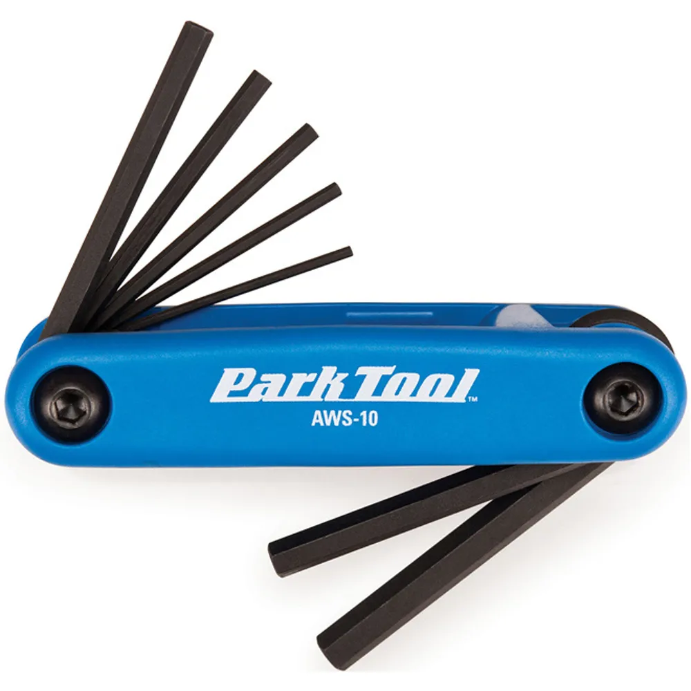 Park Tool Aws-10 Fold Up Hex Wrench Set