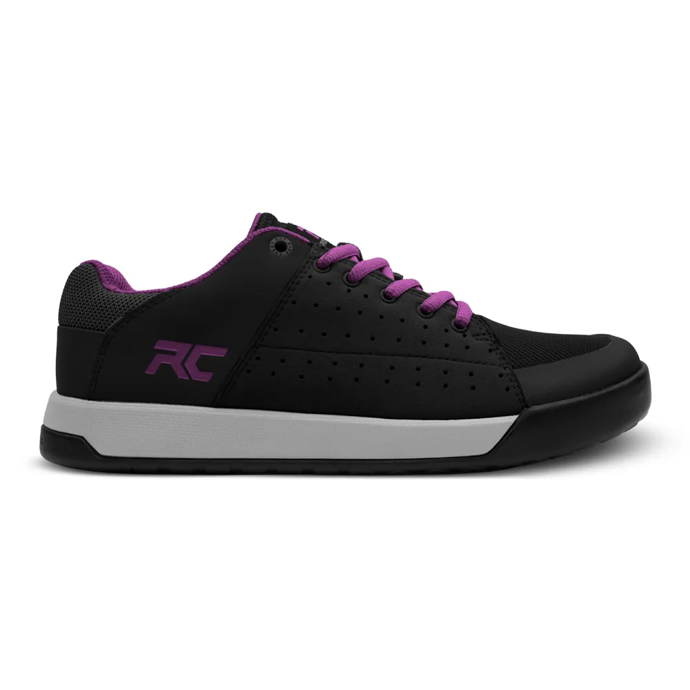 Ride Concepts Livewire Womens Flat Mtb Shoes Black/purple