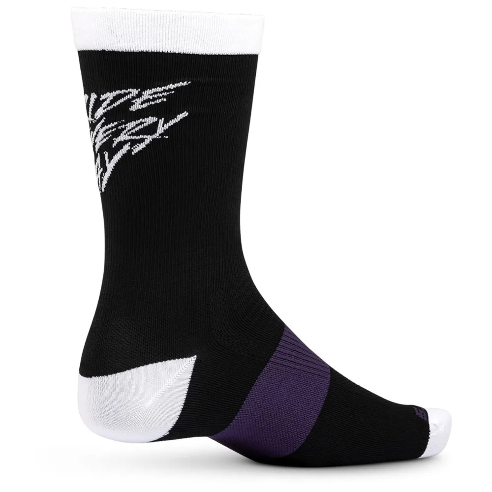 Ride Concepts Ride Every Day Youth Mtb Socks Black/white