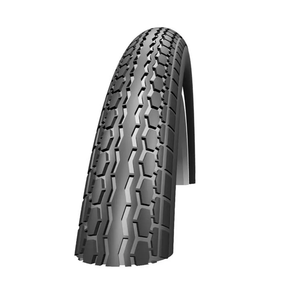 Schwalbe Hs140 White Line Side Wall Tyre Black