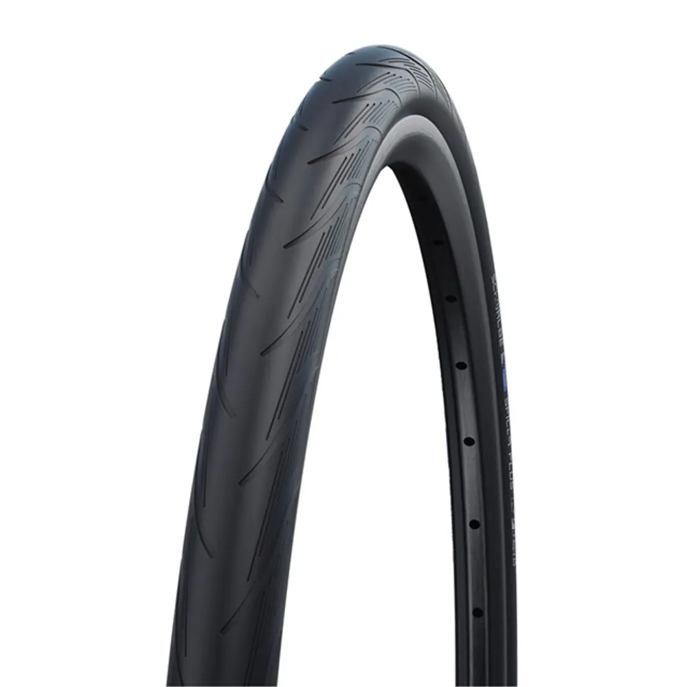 Schwalbe Super Moto Performance Line Raceguard Microskin Addix 28in Tyre Black Reflective