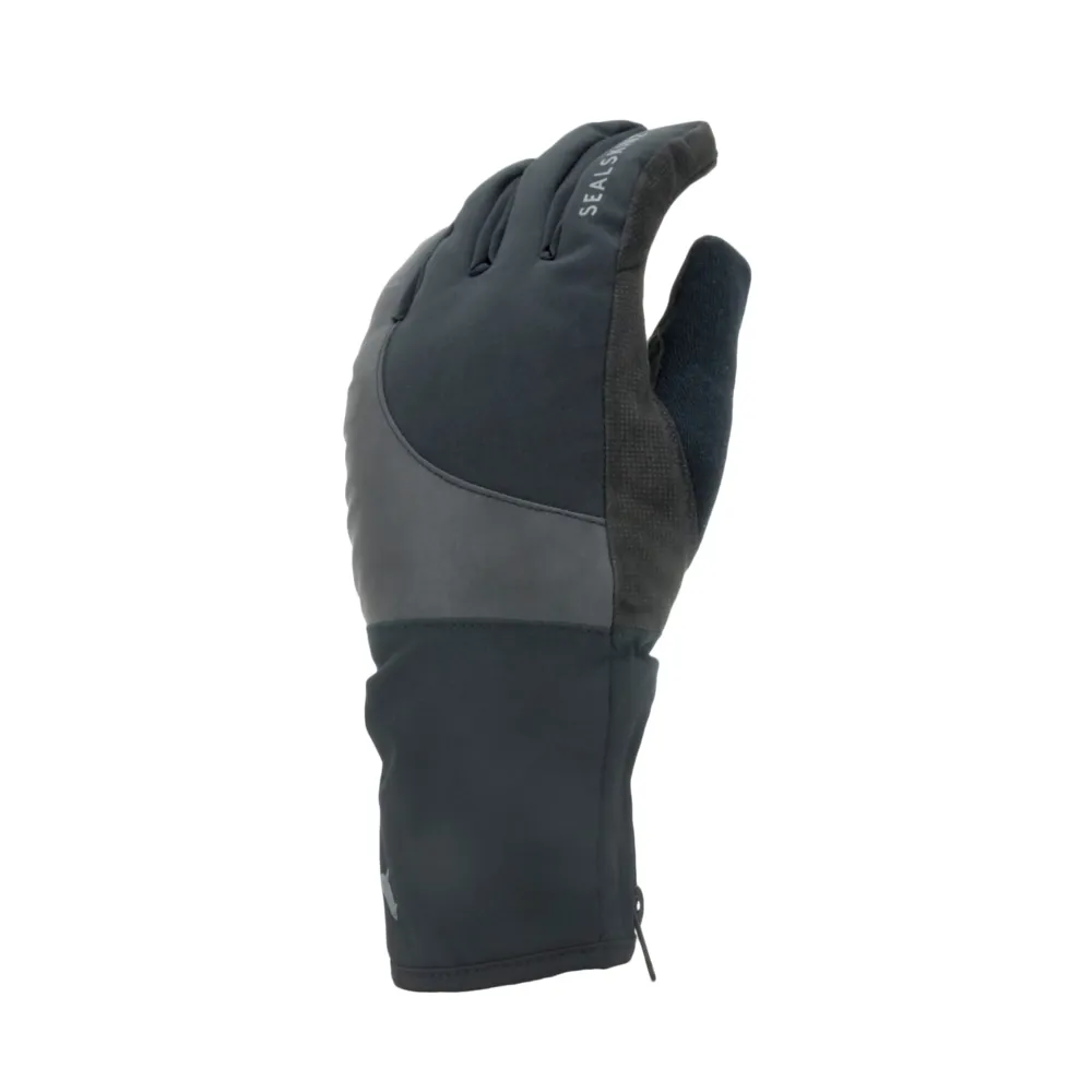 Sealskinz Marsham Waterproof Cold Weather Reflective Cycle Glove Black