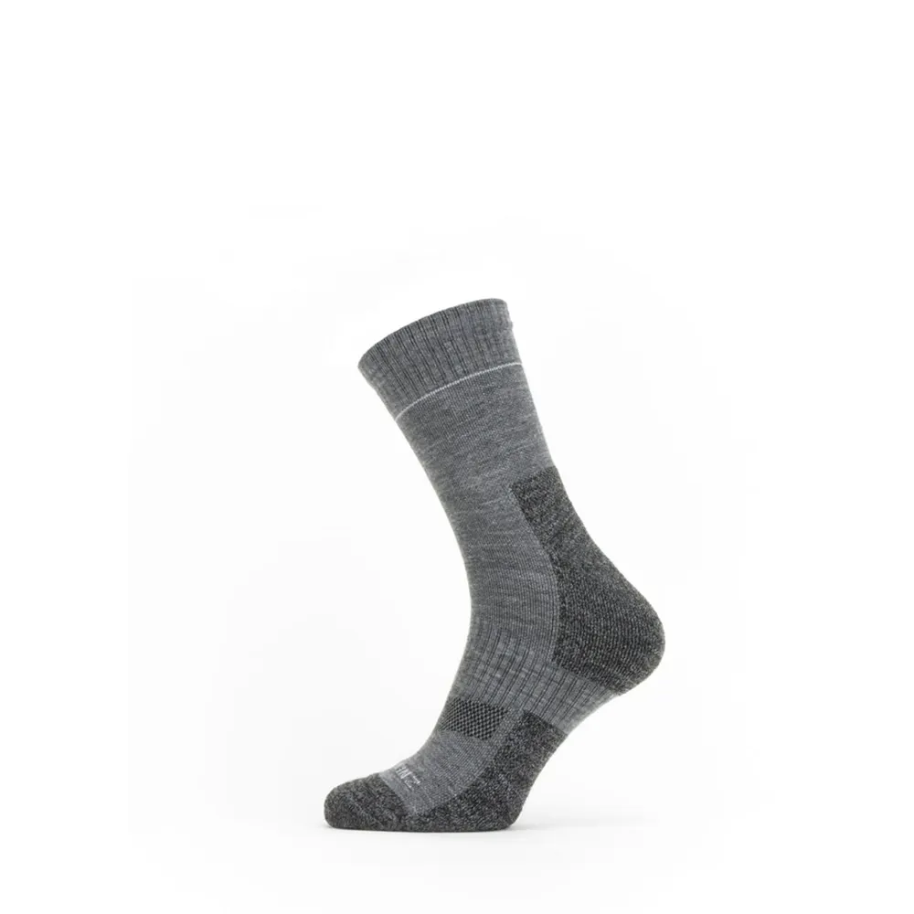 Sealskinz Morston Solo Quickdry Ankle Length Sock Grey