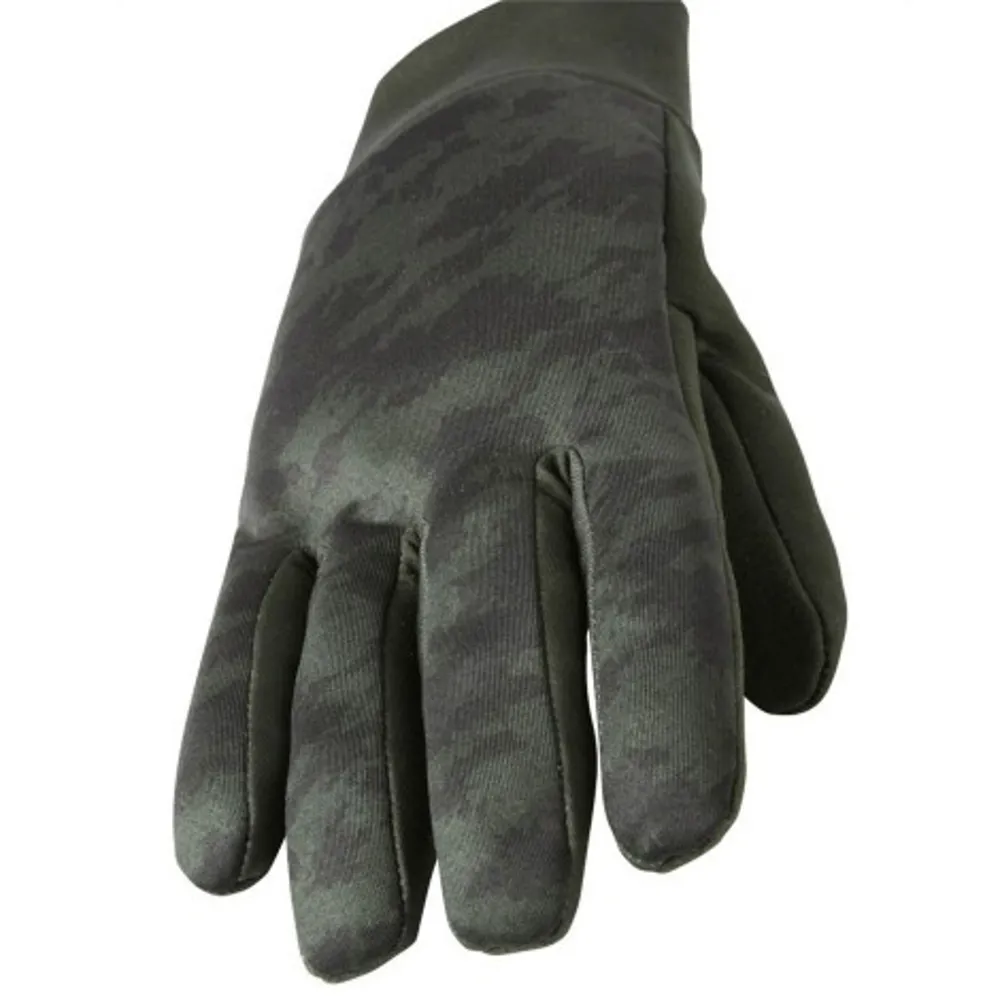 Sealskinz Ryston Water Repellent Skinz Print Nano Fleece Gloves Olive