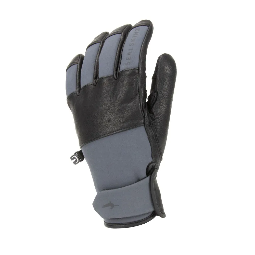 Sealskinz Walcott Waterproof Cold Weather Glove With Fusion Control Grey/black