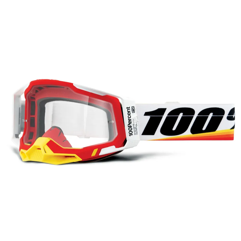 100 Percent Accuri/racecraft/strata Anti-fog Lens Yellow