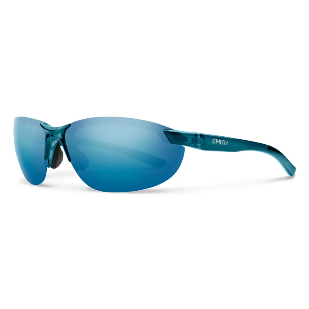 Smith Parallel 2 Sunglasses Crystal Mediterranean/polarized Blue Mirror