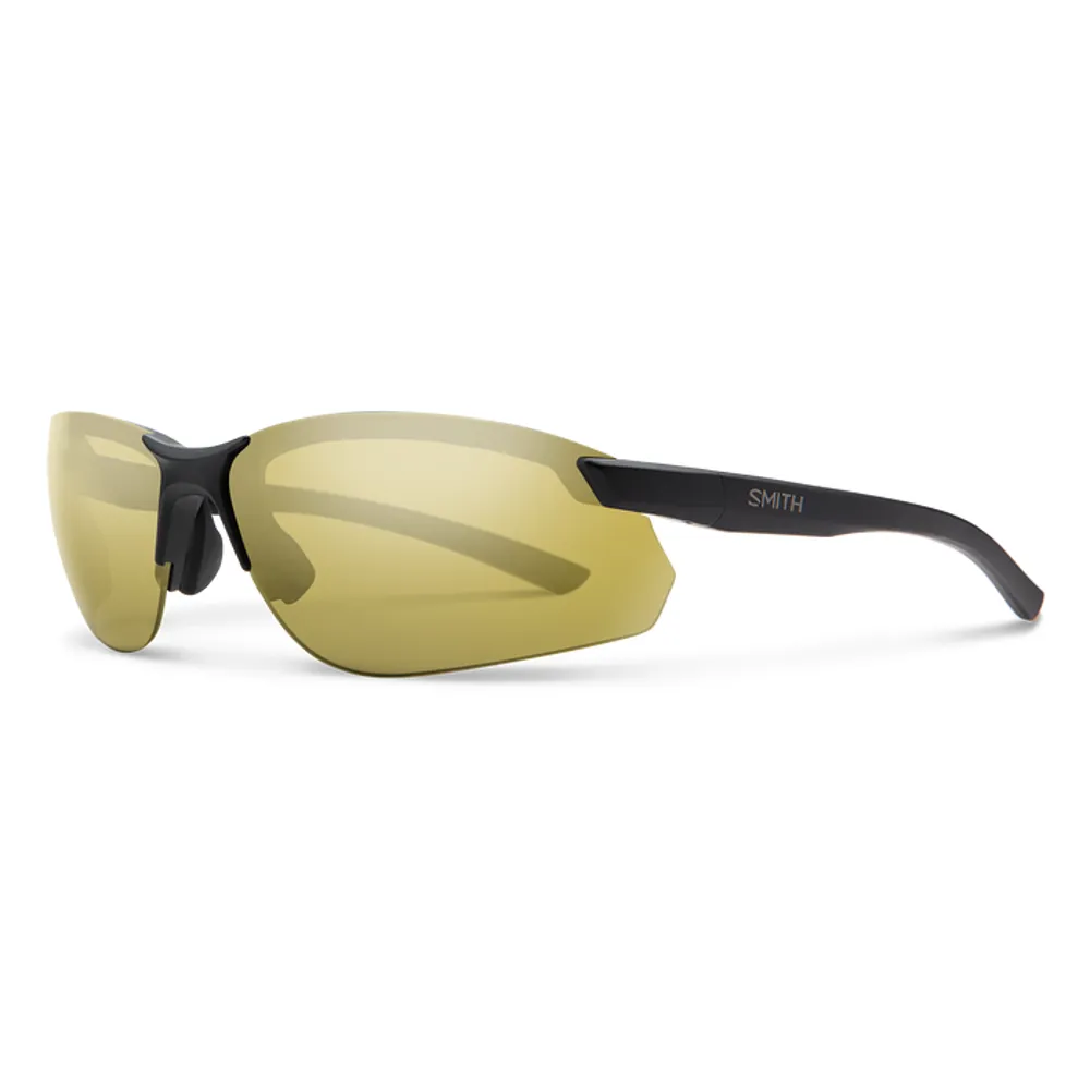 Smith Parallel Max 2 Sunglasses Matte Black/polarized Gold Mirror