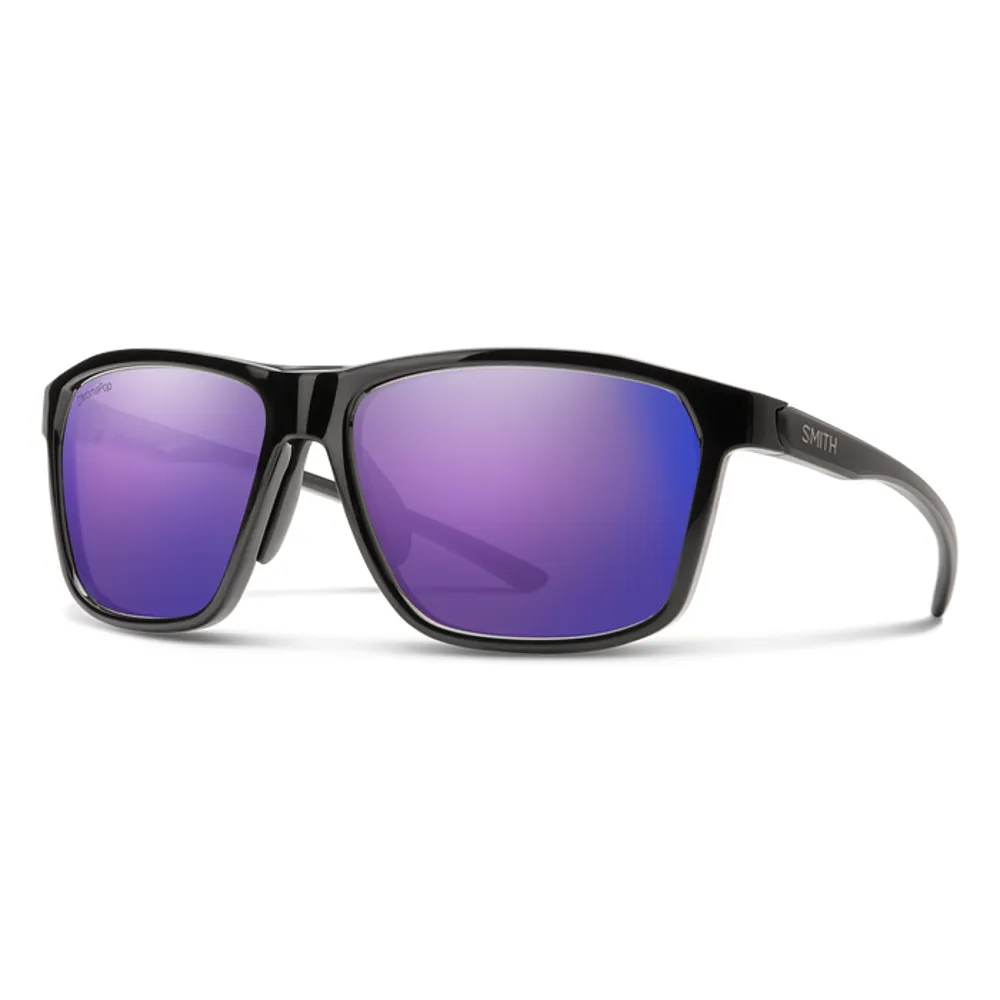 Smith Pinpoint Sunglasses Gloss Black/chromapop Violet Mirror