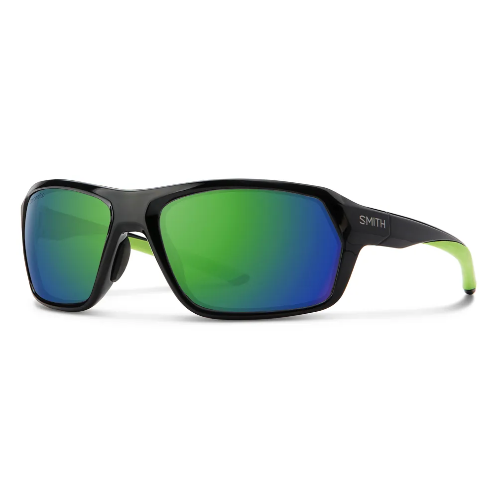 Smith Rebound Sunglasses Black / Reactor/chromapop Green Mirror
