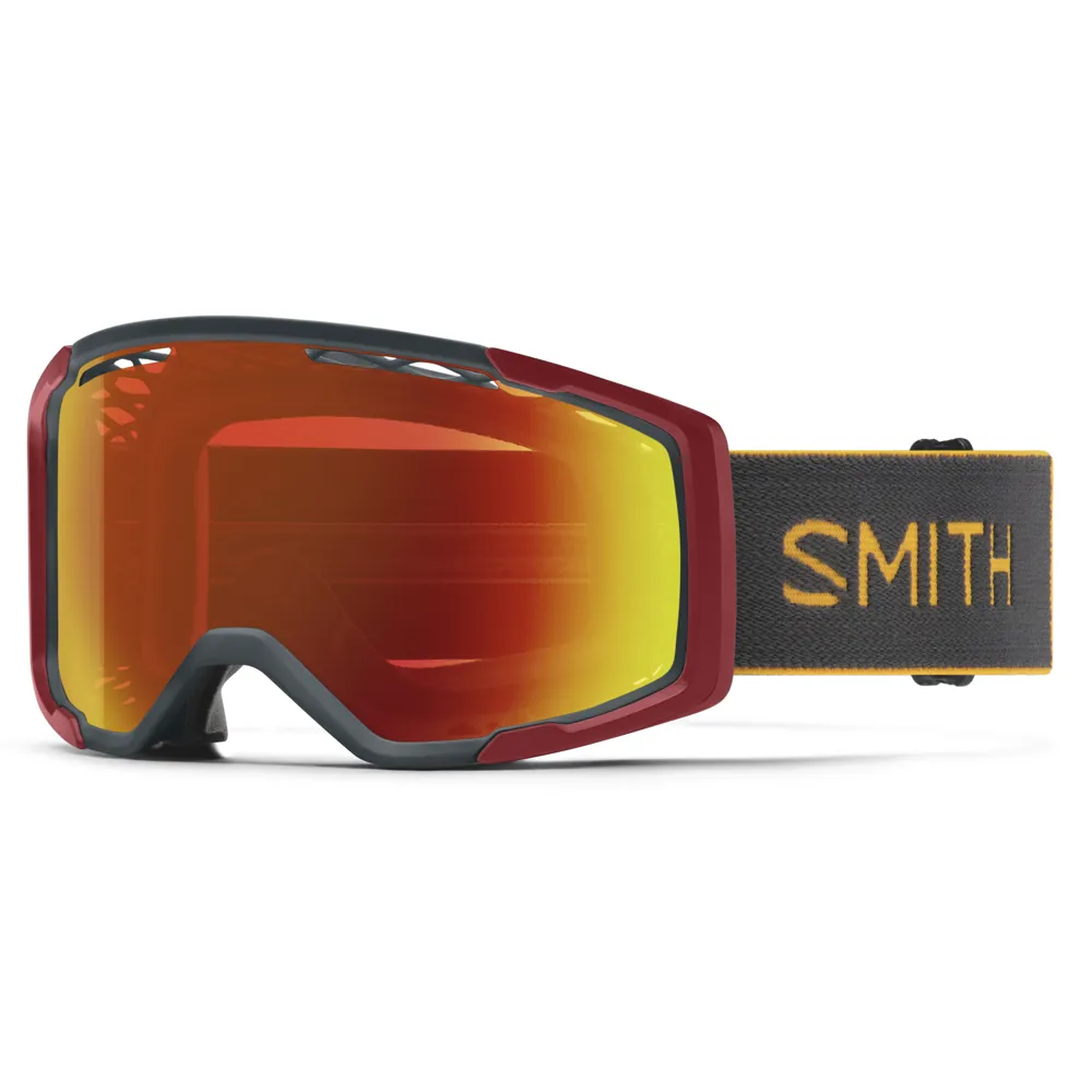 Smith Rhythm Mtb Goggles Os Slate Fools Gold/chromapop Everyday Red Mirror Lens