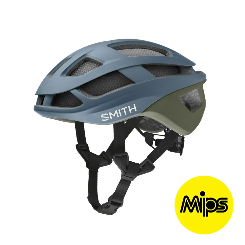 Smith Trace Mips Road Helmet Matte Stone / Moss