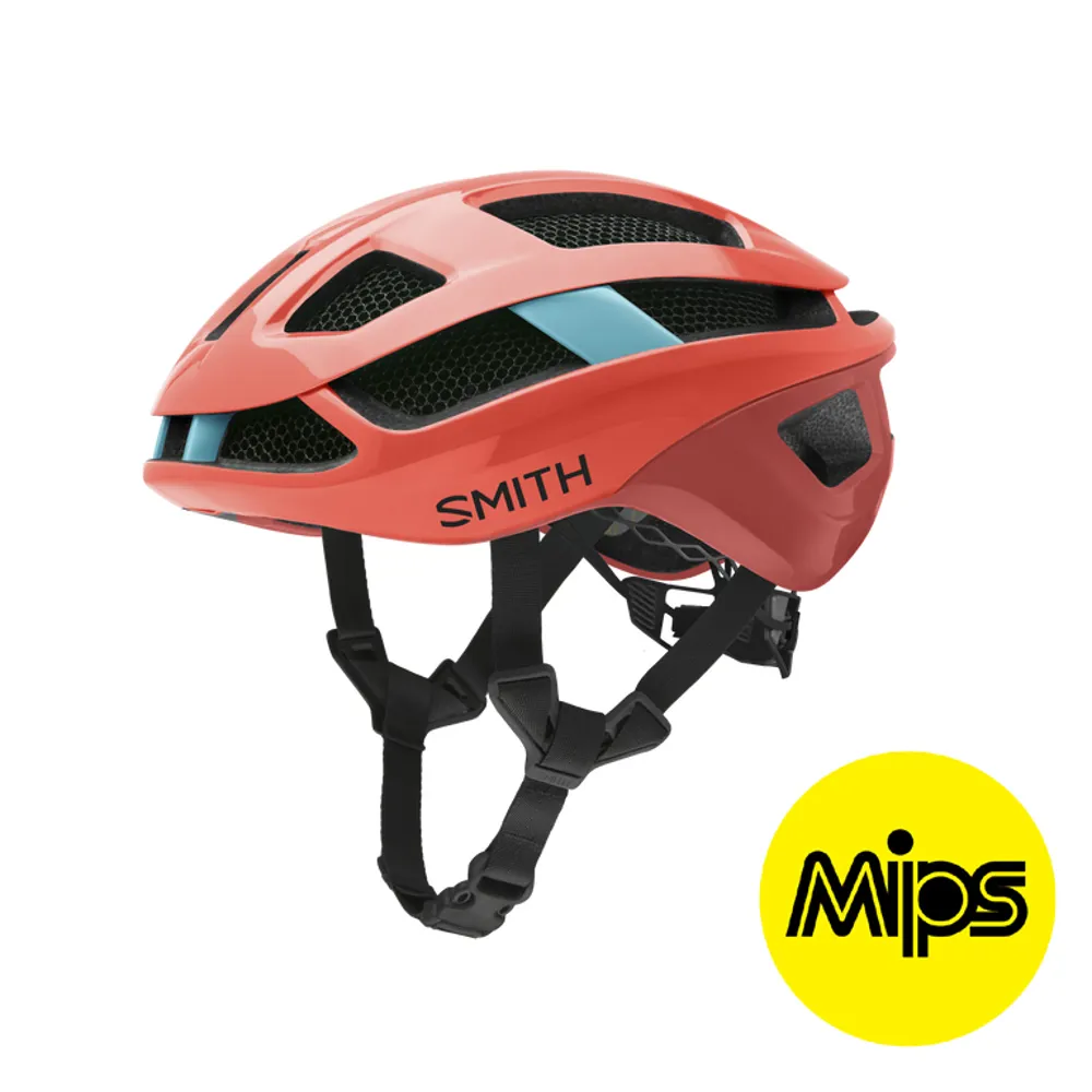 Smith Trace Mips Road Helmet Poppy / Terra / Storm