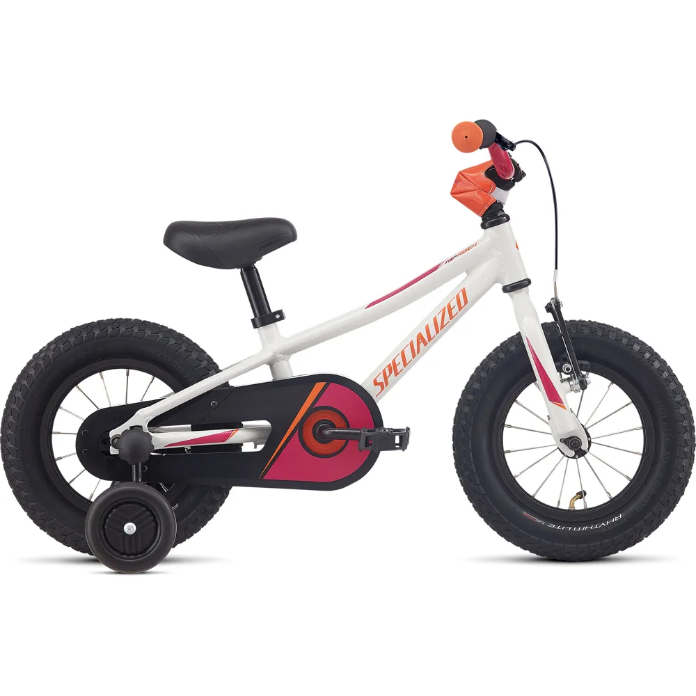 Specialized Riprock Coaster 12 Kids Bike 2022 White/pink/orange
