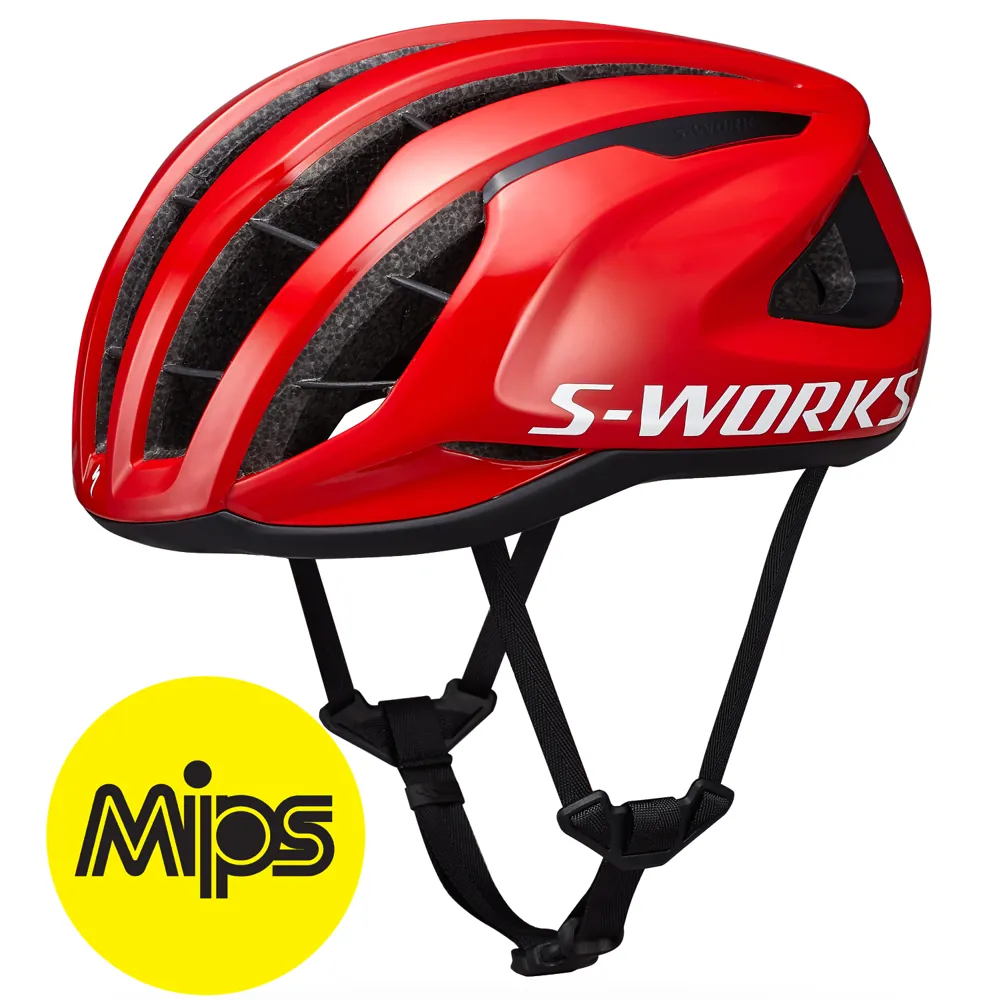 Specialized S-works Prevail Iii Mips Road Helmet Vivid Red