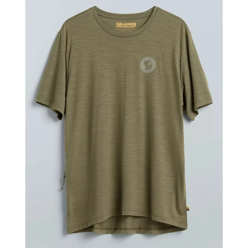 Specialized/fjallraven Wool Ss Tee Green