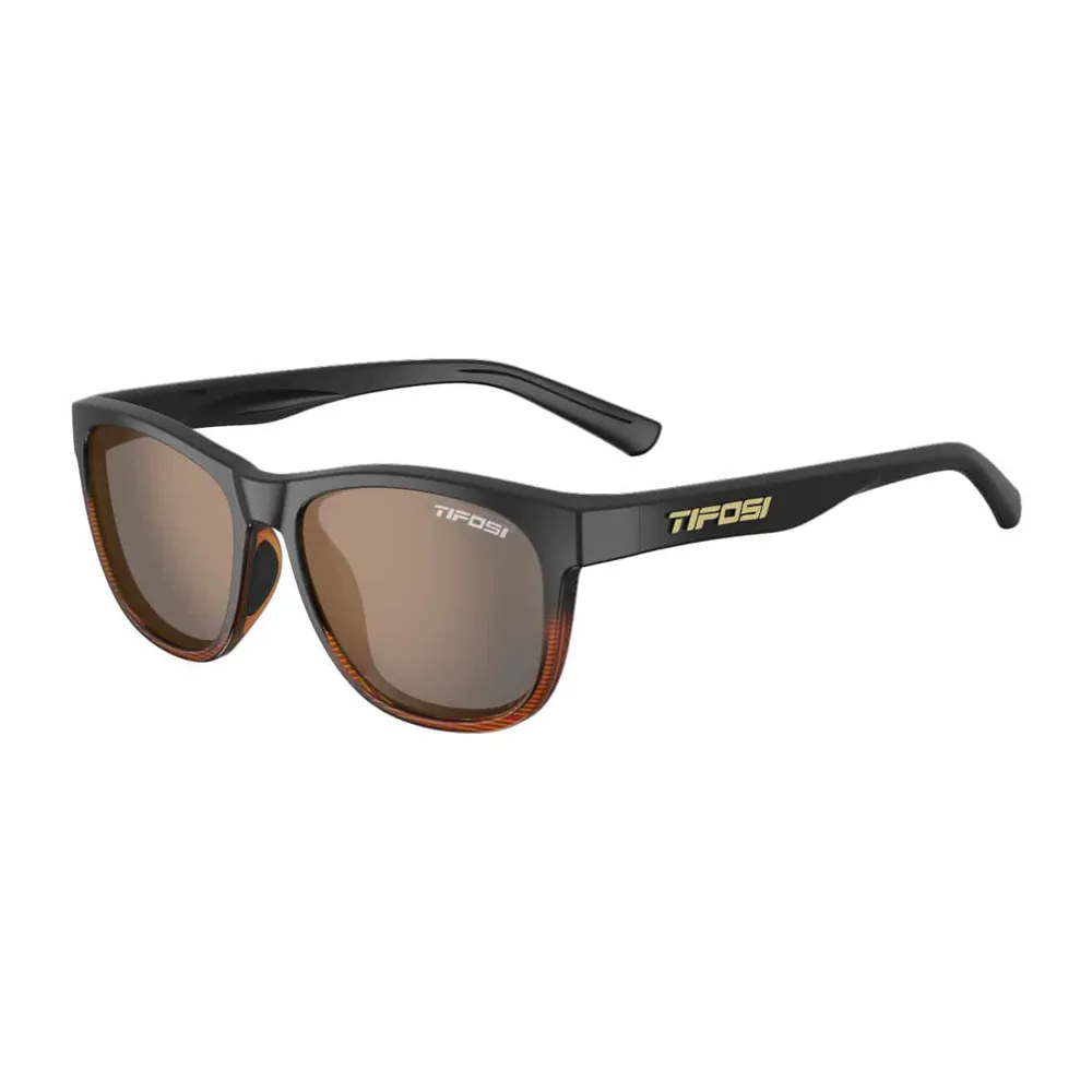 Tifosi Swank Single Lens Sunglasses Brown/fade