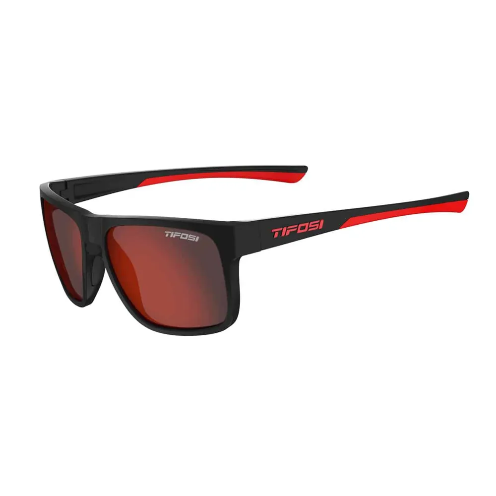 Tifosi Swick Single Lens Sunglasses Crimson/black